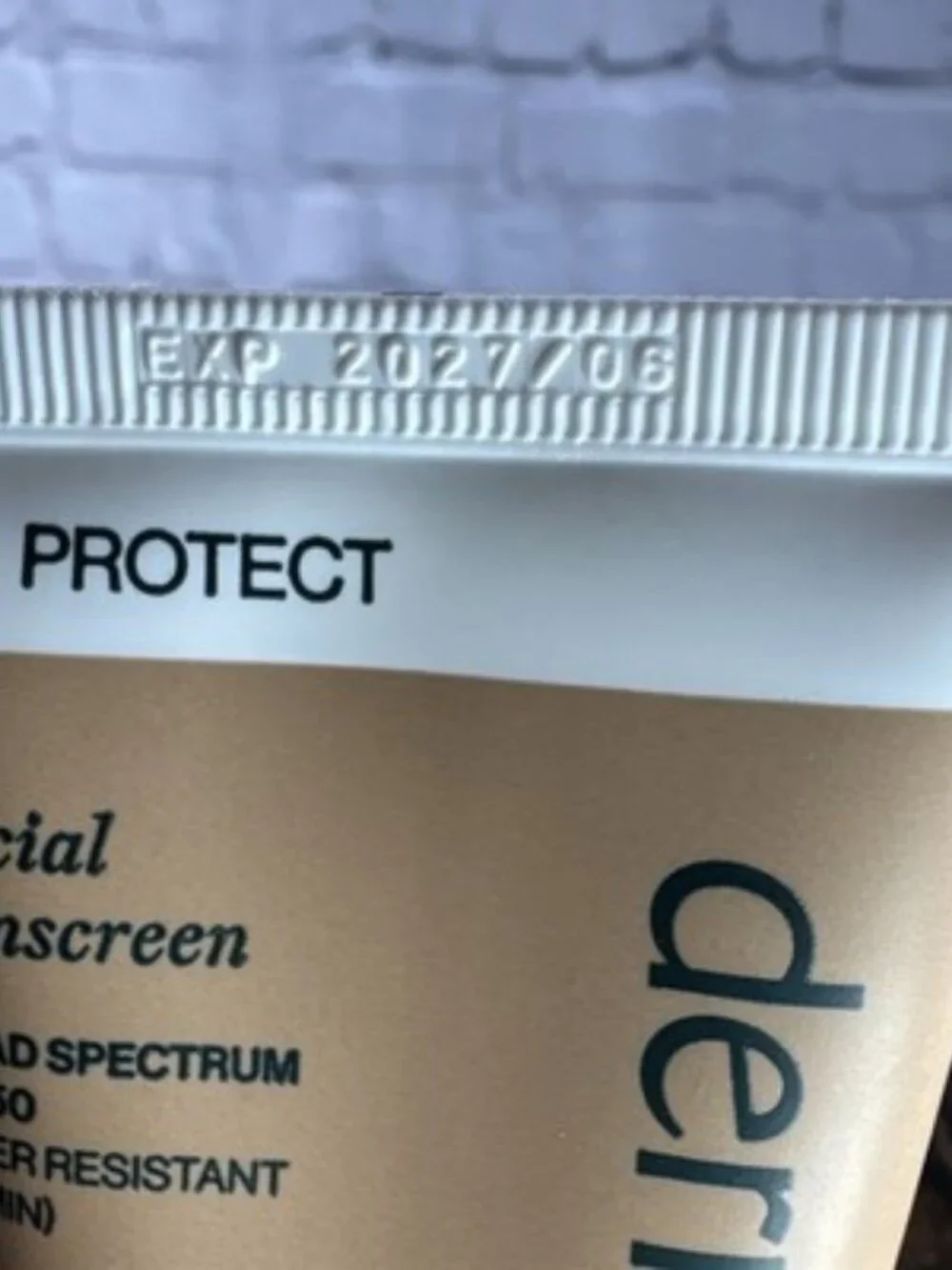 Dermasport SPF 50 Facial Sunscreen Lotion Broad Spectrum 80 Min Water Resistant